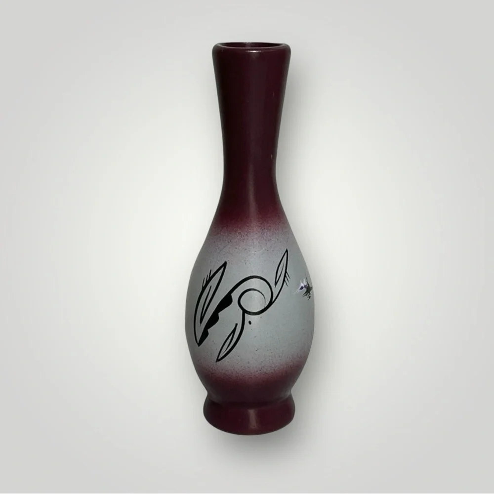 Handmade‎ Ceramic Navajo Pottery Cedar Mesa Vase Signed